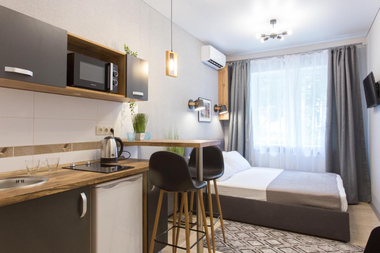 Well located studio - Yaroslavska str. 21 Lägenhet Charkiv Exteriör bild